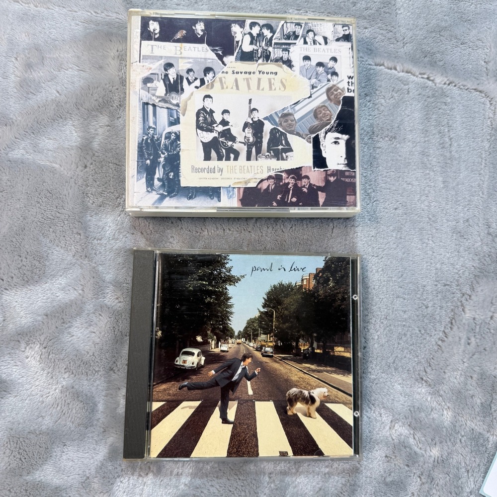 The Beatles Anthology 1 CD + Paul‎ McCartney Paul Is Live CD Set